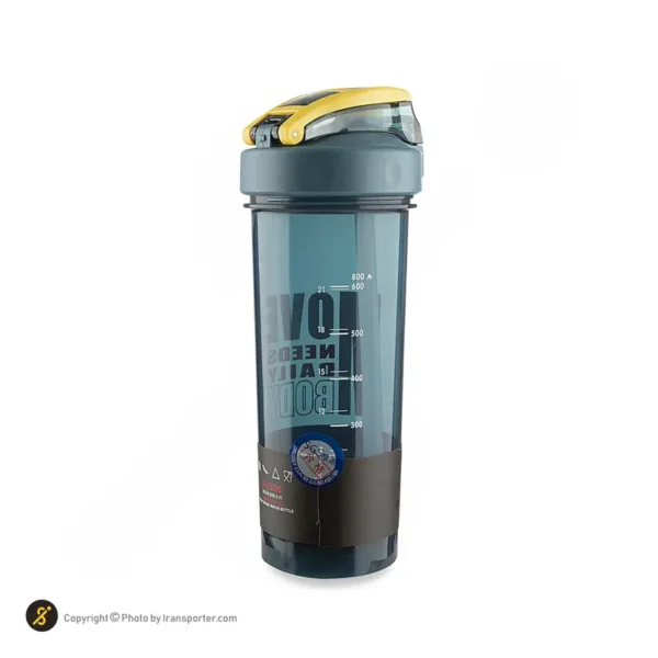 % قمقمه شیکر 800cc نی دار MOVE BODY CHG ATH | آبی